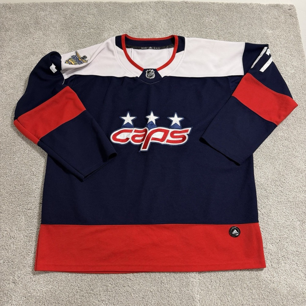 Adidas TJ Oshie Washington Capitals 2018 NHL Stadium Series Jersey Mens Sz 56